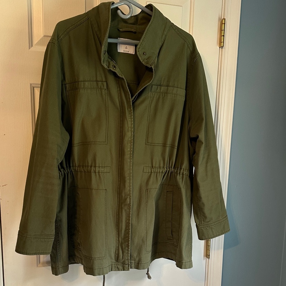 Olive Green Women's Utility Jacket
